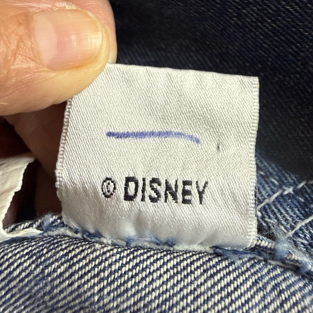 vintage Disney "Mickey Unlimited" denim shortalls Large - Picture 9 of 9